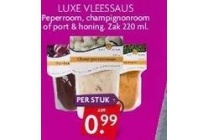 luxe vleessaus