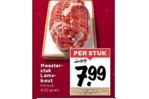 meesterstuk lamsbout