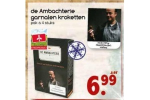 de ambachterie garnalen kroketten