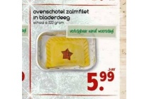 ovenschotel zalmfilet in bladerdeeg