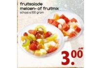 fruitsalade meloen of fruitmix