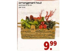 arrangement hout