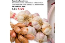 roze knoflookstreng