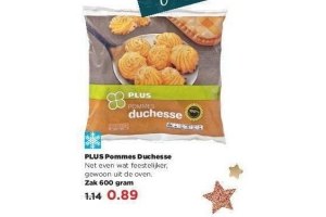 plus pommes duchesses