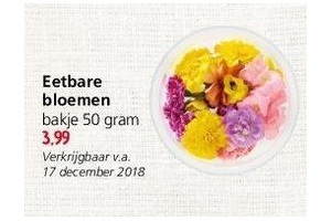 eetbare bloemen