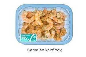 plus lekker gourmetten garnalen knoflook