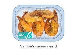 gourmet gamba s gemarineerd