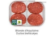 blonde d aquitaine duitse biefstukjes