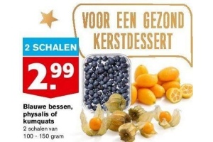 blauwe bessen phylasis of kumquats