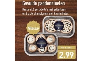 gevulde paddenstoelen