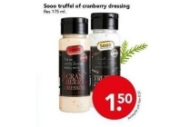 soooo truffel of cranberry dressing