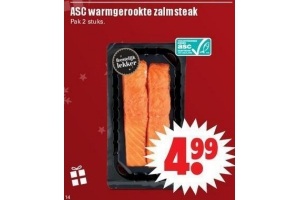 asc warmgerookte zalmsteak