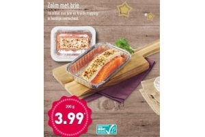 zalm met brie