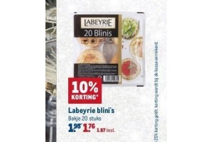 labeyrie blini s