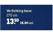 verlichting touw