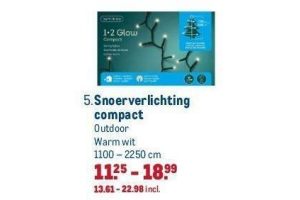 snoerverlichting compact