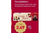 chocolade bekers