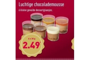 luchtige chocolademousse