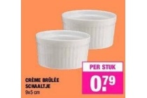 creme brulee schaaltje