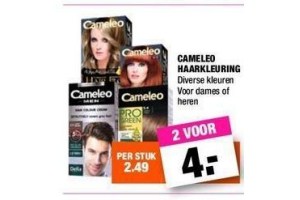 cameleo haarkleuring