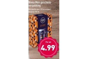 nivea men geschenkverpakking