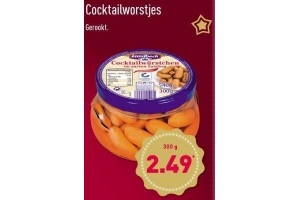 cocktailworstjes