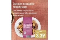 gezouten macadamia notenmelange