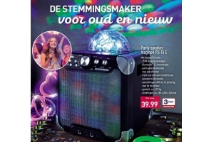 party speaker maginon ps 15 e