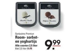 room sorbet en yoghurtijs