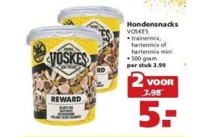 voskes hondensnacks