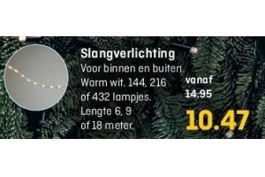 slangverlichting