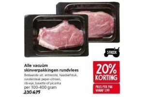 vacuuem skinverpakkingen