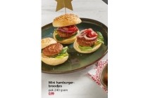 mini hamburgerbroodjes