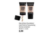 max en more foundation
