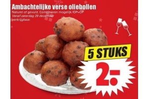 ambachtelijke verse oliebollen