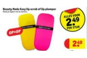 beauty made easy lib scrub of lip plumper