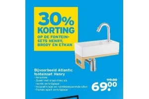 30 korting op de fonteinsets henry brody en ethan