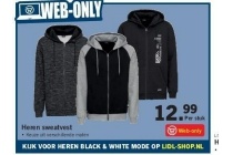 heren sweatvest