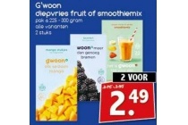 g woon diepvries fruit of smoothiemix