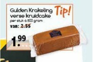 gulden krakeling verse kruidcake