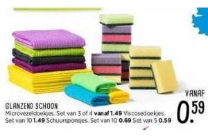 glanzend schoon