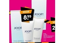 joop le bain woman showergel of velvet bodylotion