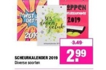 scheurkalender 2019