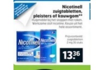 nicotinell zuigtabletten pleisters of kauwgom