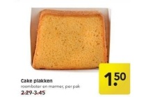 cake plakken roomboter en mermer per pak