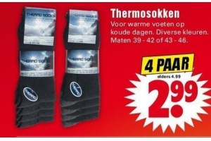 thermosokken