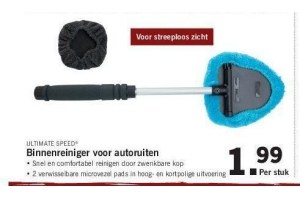 ultimate speed binnenreiniger voor autoruiten