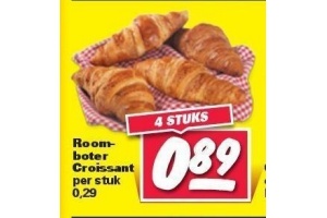 roomboter croissant