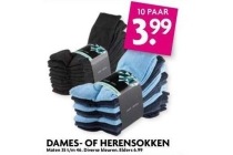 dames of herensokken