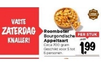 roomboter bourgondische appeltaart